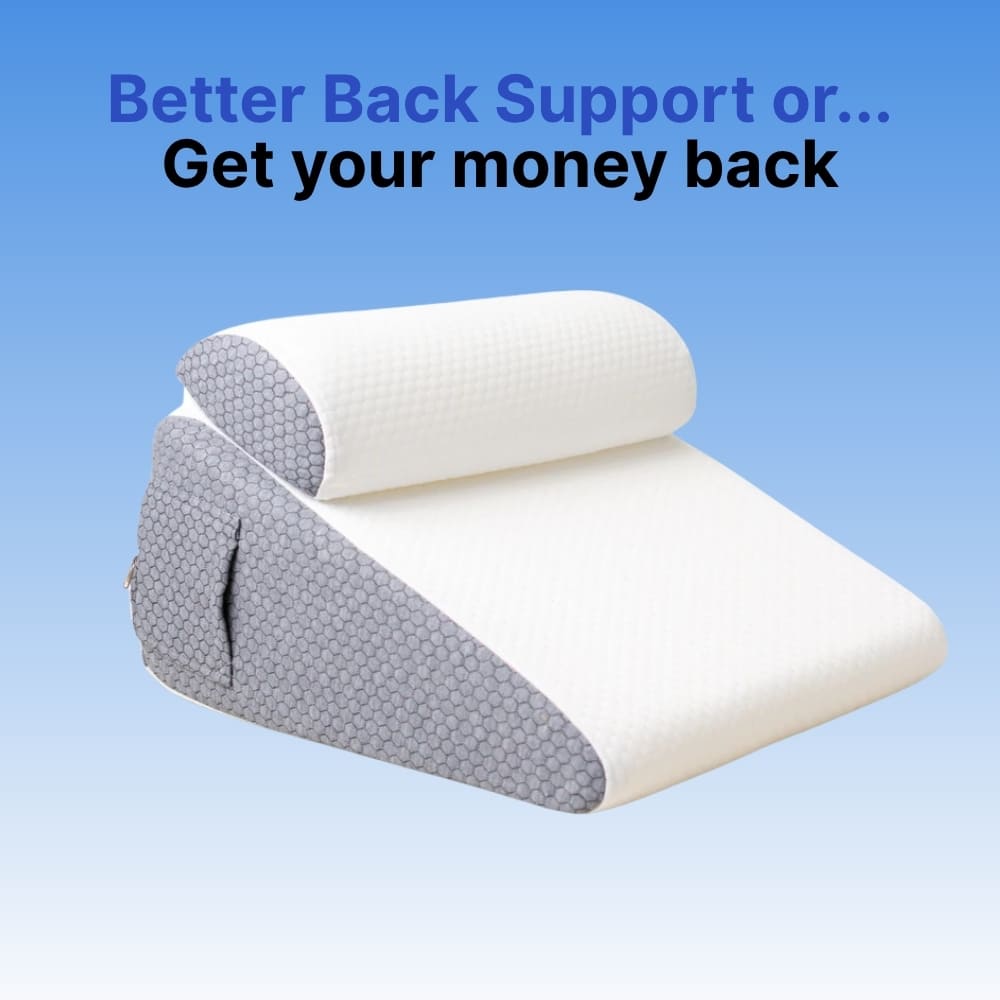 Comfort Haven | Wedge Pillow for Acid Reflux with Dual-Layer Foam | Elevate Body for Enhanced Comfort and Support 0