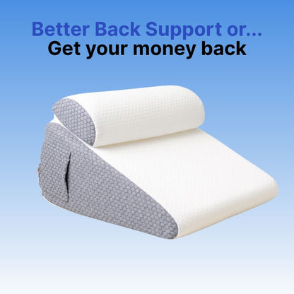 Comfort Haven | Wedge Pillow for Acid Reflux with Dual-Layer Foam | Elevate Body for Enhanced Comfort and Support 0