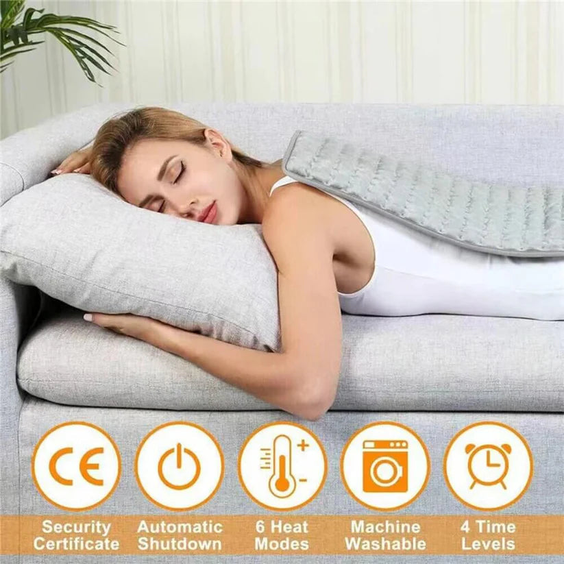 Comfort Heat | Electric Heating Pad with Adjustable Temperature | Versatile Heat Pack for Back and Neck Pain Relief 7