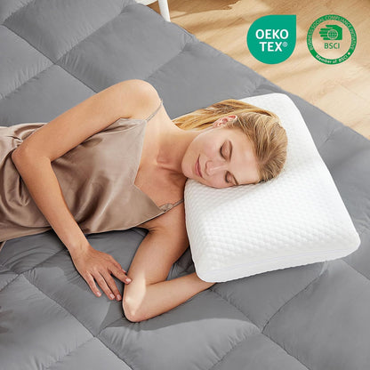 Comfort Pillow | Best Pillow for Side Sleepers with Dual-Memory Foam | Ergonomic Support for Neck Pain Relief 4