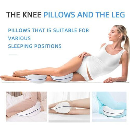Comfort Plus | Knee Pillow for Side Sleepers with Ventilated Memory Foam | Alleviates Knee Pain for Restful Sleep 5