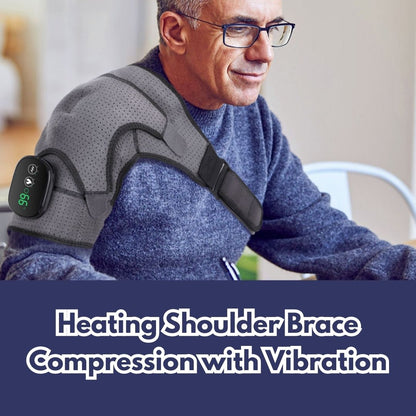 Comfort Plus | Shoulder Brace with Heated Compression & Vibration | Support for Pain Relief and Recovery 2