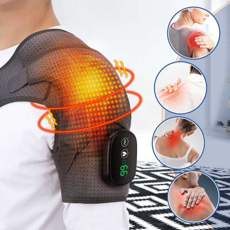 Comfort Plus | Shoulder Brace with Heated Compression & Vibration | Support for Pain Relief and Recovery 7