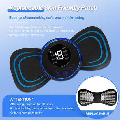 Comfort Pulse | Neck and Shoulder Massager with Soothing Heat Therapy | Rechargeable & Portable for Instant Relief 5