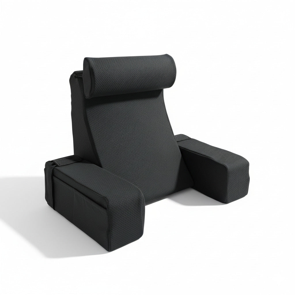 Comfort Rest | Lumbar Support Pillow with Ergonomic Design & Detachable Features | Ideal for Sitting Up in Bed 11