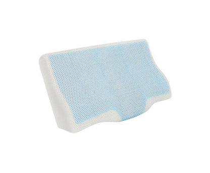 Comfort Rest | Memory Foam Pillow with Cooling Gel Layer | Contour Design for Neck Pain Relief 0