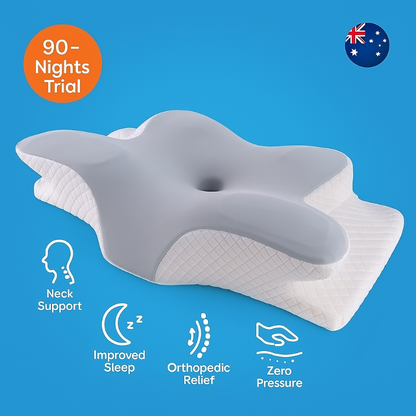 Comfort Series | Orthopaedic Pillow with Bamboo Fabric | Ergonomic Design for Neck Pain Relief 0