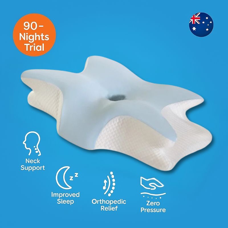 Comfort Series | Orthopaedic Pillow with Bamboo Fabric | Ergonomic Design for Neck Pain Relief 7