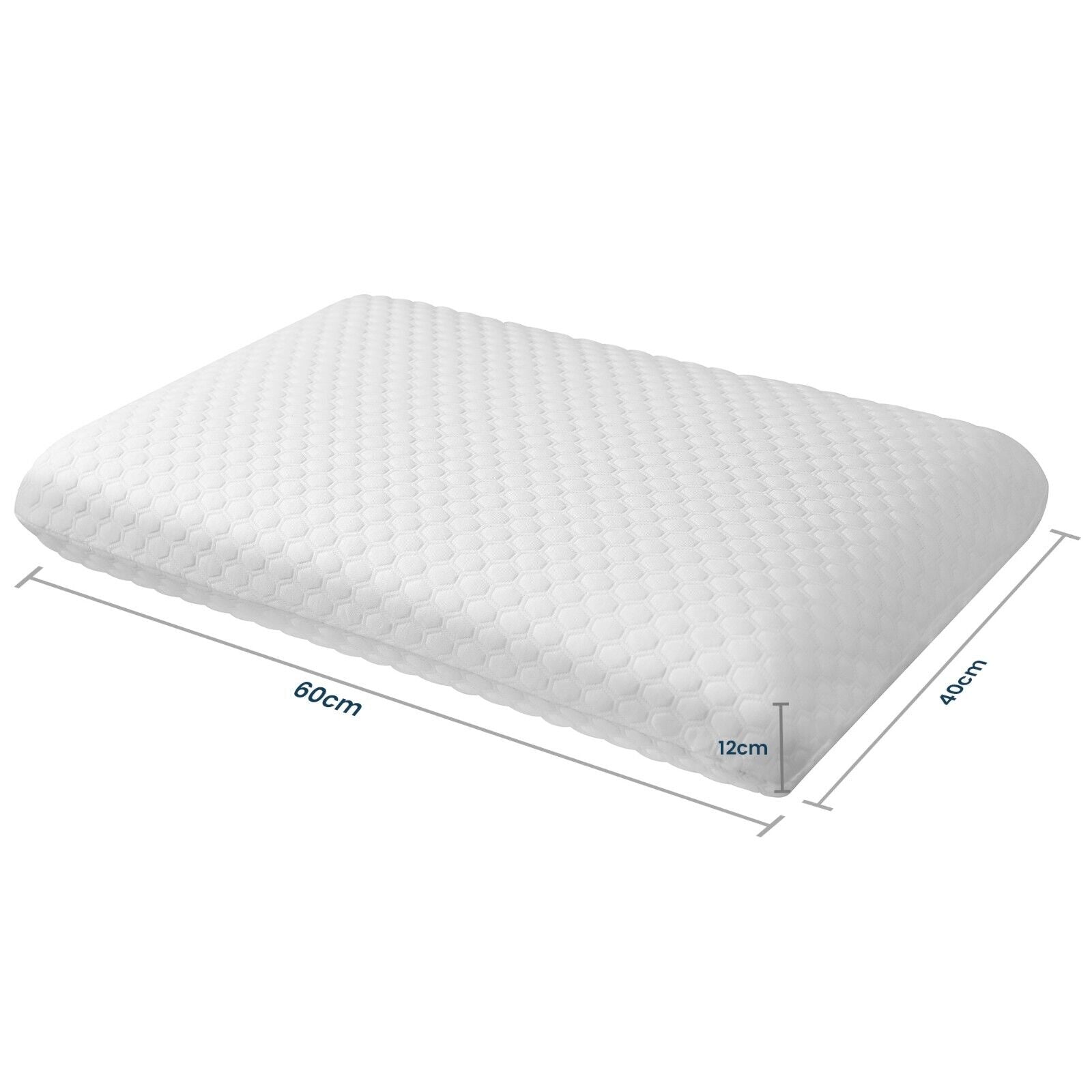 Comfort Sleep | Gel Foam Pillow with Air-flow Holes for Cool Sleep & Neck Pain Relief 2