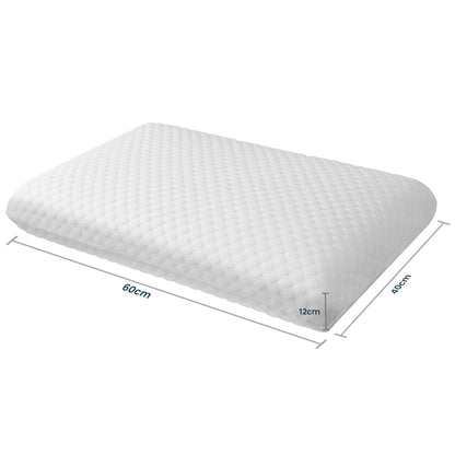 Comfort Sleep | Gel Foam Pillow with Air-flow Holes for Cool Sleep & Neck Pain Relief 2