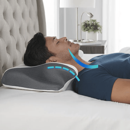 Comfort Snooze | Orthopaedic Memory Foam Pillow with Ergonomic Design | Neck Pain Relief for Restful Sleep 2