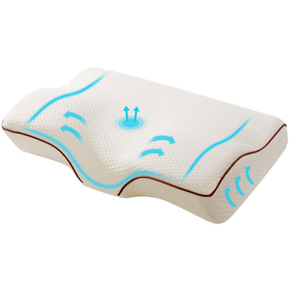 Comfort Snooze | Orthopaedic Memory Foam Pillow with Ergonomic Design | Neck Pain Relief for Restful Sleep 3