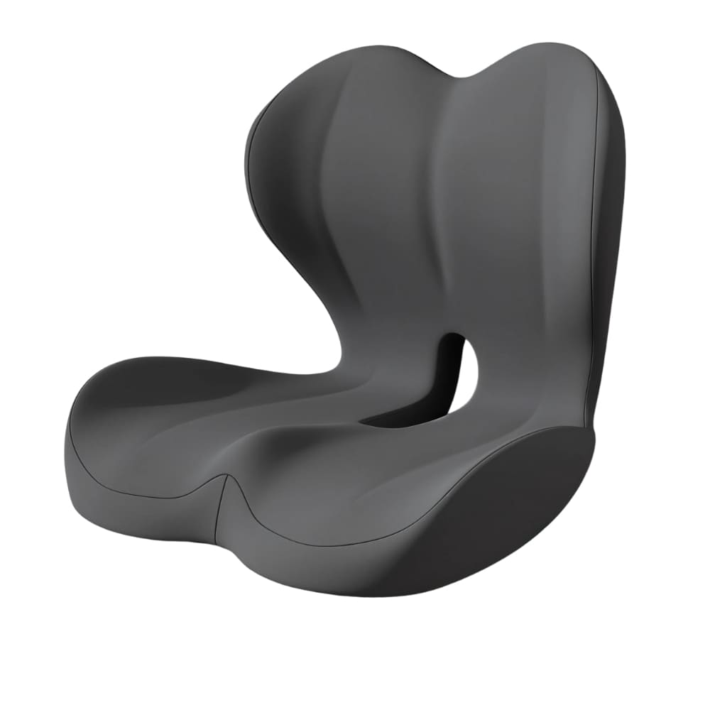 Comfort Support | High-Back Orthopedic Seat Cushion with Memory Foam | Ultimate Relief for Back Pain 0