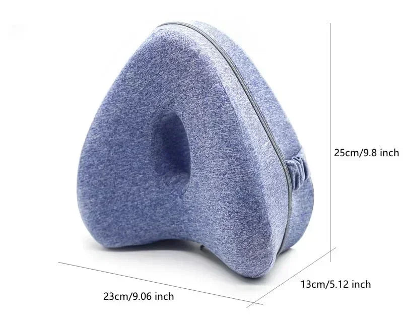 Comfort Support | Knee Pillow for Side Sleepers with Memory Foam Design | Ideal Knee Alignment for Better Sleep 3