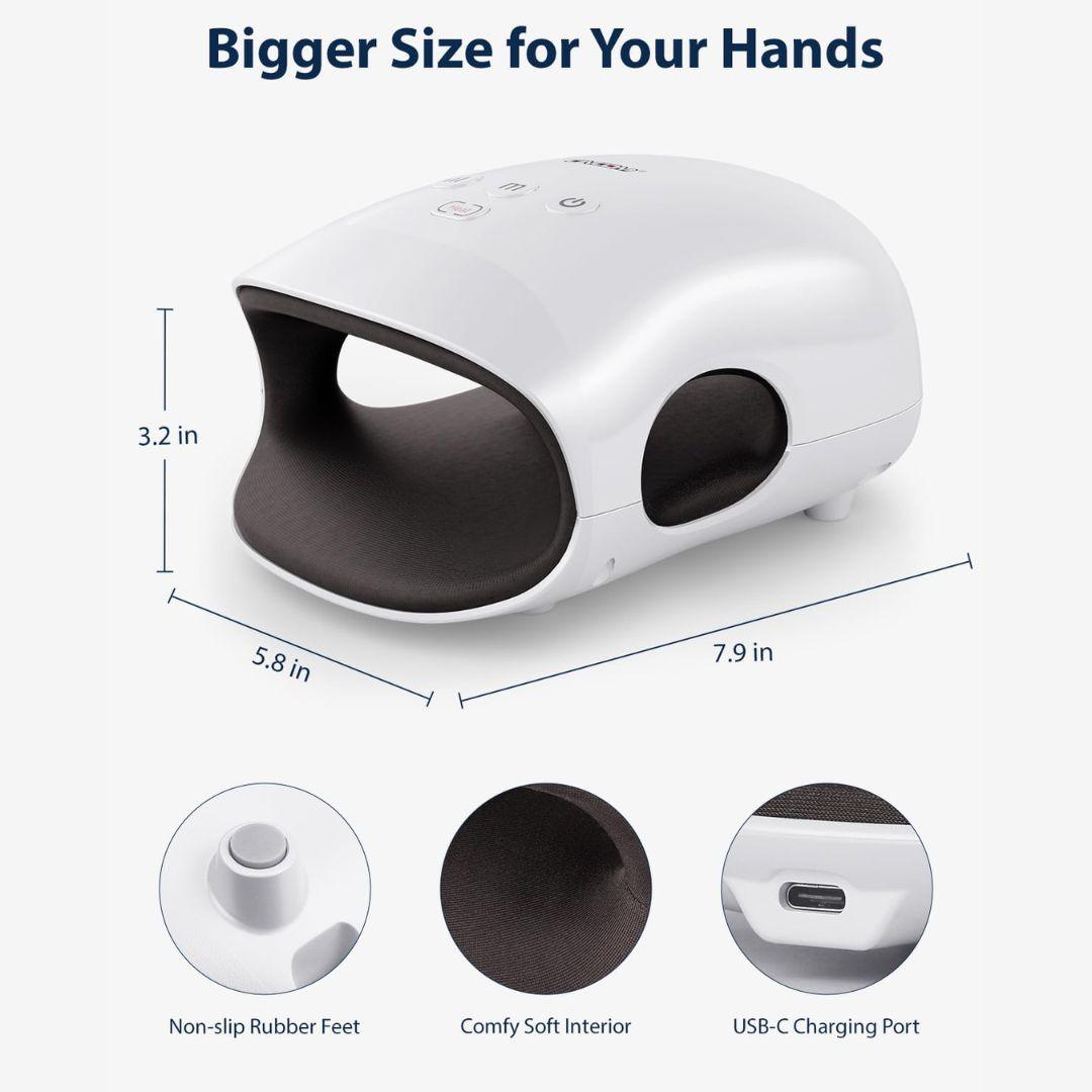 Comfort Touch | Hand Massager with Heat & Compression | Portable Relief for Arthritis and Carpal Tunnel 2