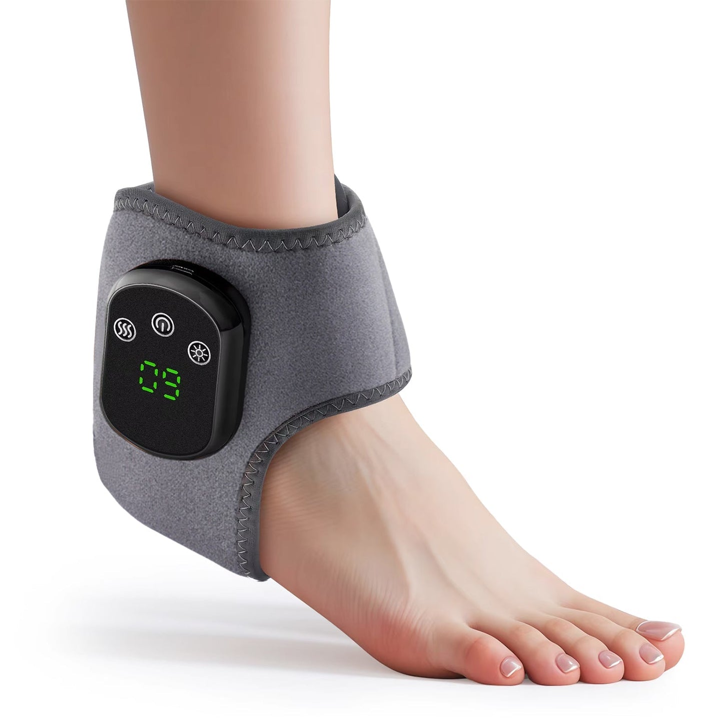 Comfort Wrap | Electric Heated Foot & Ankle Therapy with Infrared Heat | Adjustable Compression for Pain Relief 3