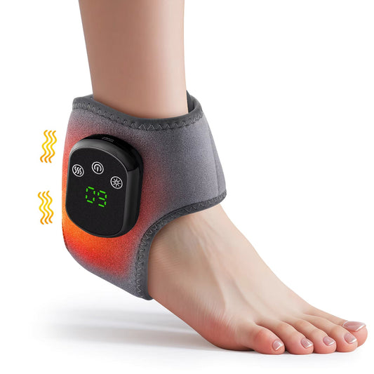 Comfort Wrap | Electric Heated Foot & Ankle Therapy with Infrared Heat | Adjustable Compression for Pain Relief 4