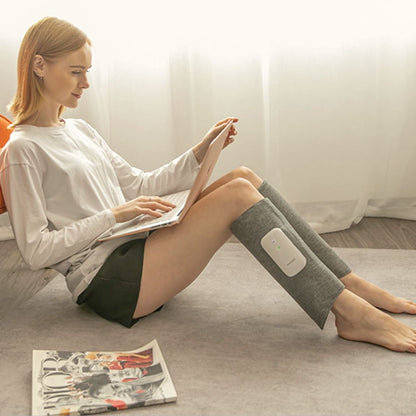 Comfort Wrap | Heated Leg Massager with Adjustable Intensity | Portable Relief for Tired Feet and Calves 1
