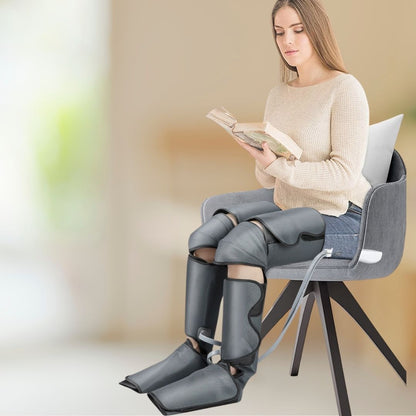 Comfort Wrap | Leg Compression Massager with 360° Air Compression | Adjustable Intensity for Pain Relief 1