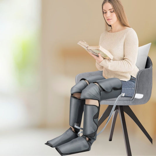 Comfort Wrap | Leg Compression Massager with 360° Air Compression | Adjustable Intensity for Pain Relief 1