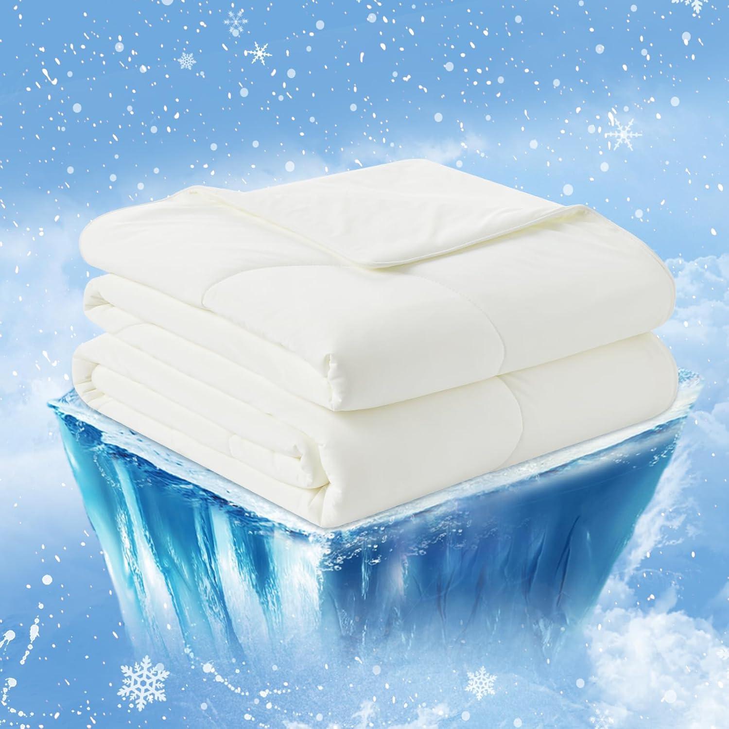 Cooling Blanket | Advanced Heat Absorption Technology | Breathable Design for Comfortable Sleep 0