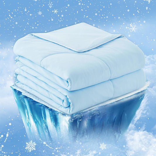 Cooling Blanket | Advanced Heat Absorption Technology | Breathable Design for Comfortable Sleep 1