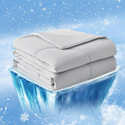 Cooling Blanket | Advanced Heat Absorption Technology | Breathable Design for Comfortable Sleep 9