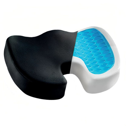 Cooling Gel Memory Foam Seat Cushion | X-Large Size with Ergonomic U-Shape | Non-Slip Design for Enhanced Comfort and Support 0