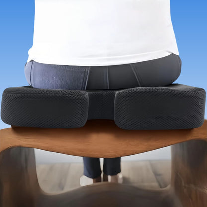 Cooling Gel Memory Foam Seat Cushion | X-Large Size with Ergonomic U-Shape | Non-Slip Design for Enhanced Comfort and Support 3