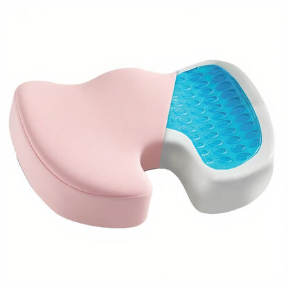 Cooling Gel Memory Foam Seat Cushion | X-Large Size with Ergonomic U-Shape | Non-Slip Design for Enhanced Comfort and Support 9