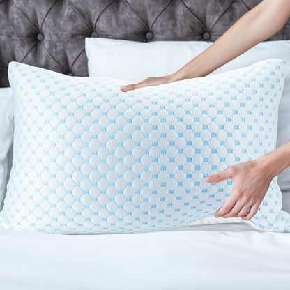 Cooling Gel Pillow | Ergonomic Design with Temperature Control | Ideal for Neck Pain Relief 3