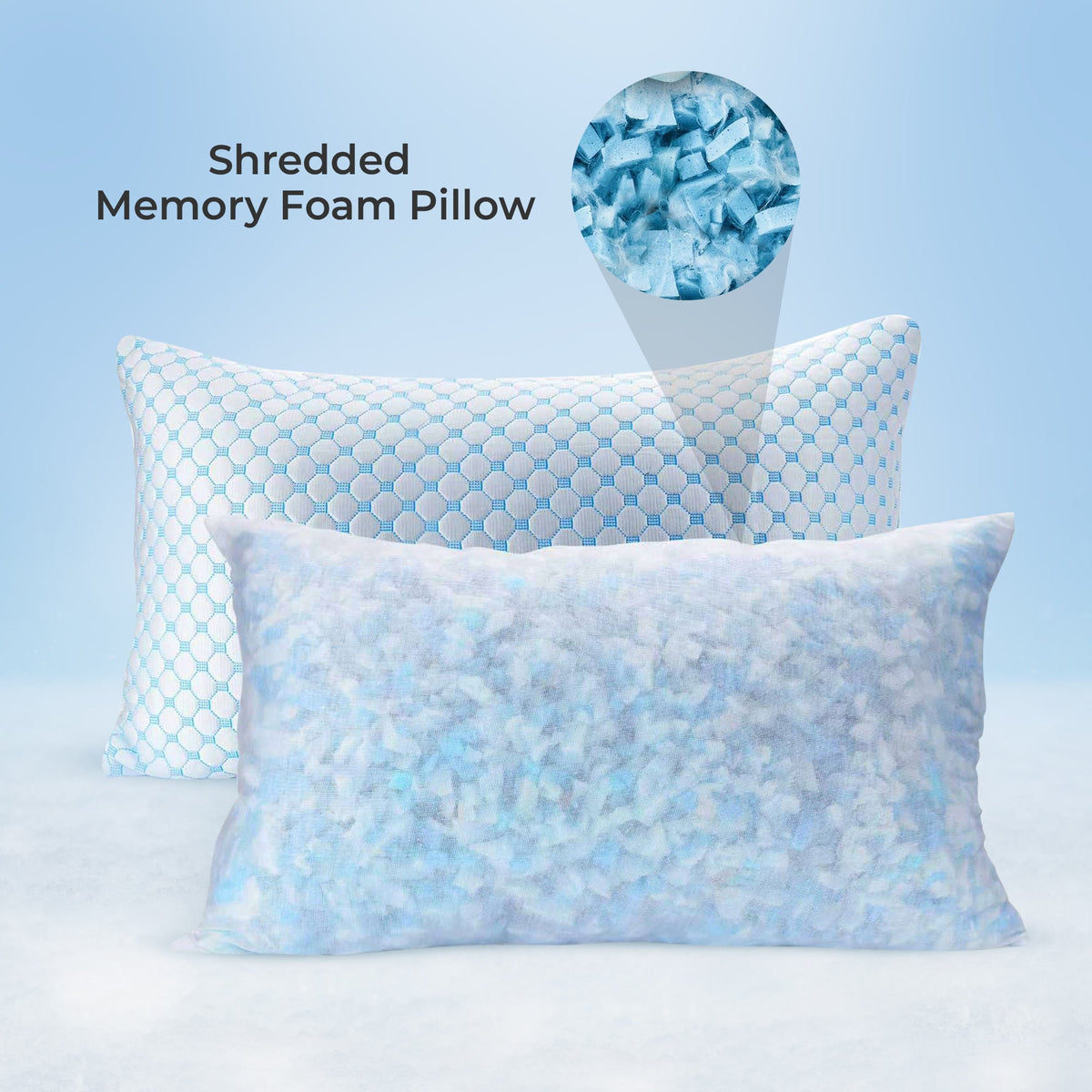 Cooling Gel Pillow | Ergonomic Design with Temperature Control | Ideal for Neck Pain Relief 4