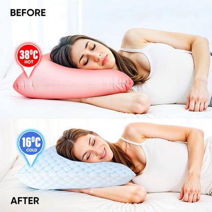 Cooling Gel Pillow | Ergonomic Design with Temperature Control | Ideal for Neck Pain Relief 7