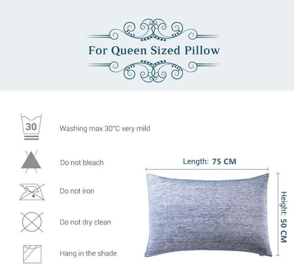 Cooling Pillowcase Set | Q-Max 0.45 Arc-Chill Fabric for Ultimate Comfort | Double-Sided Design for Year-Round Sleep 2