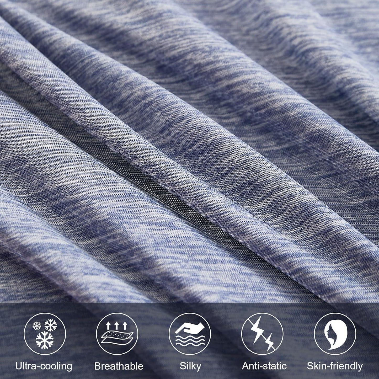 Cooling Pillowcase Set | Q-Max 0.45 Arc-Chill Fabric for Ultimate Comfort | Double-Sided Design for Year-Round Sleep 7
