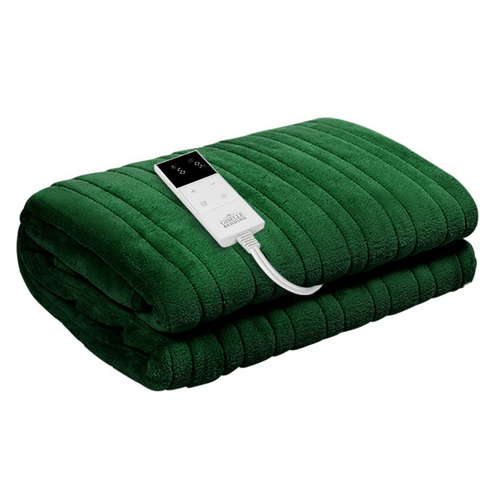 Cozy Comfort | Electric Throw Blanket with Adjustable Heat Settings | Soft Fleece for All-Season Warmth 0