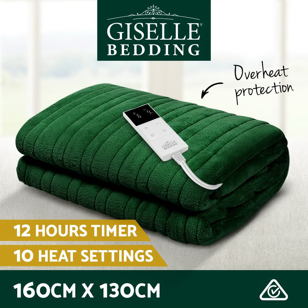 Cozy Comfort | Electric Throw Blanket with Adjustable Heat Settings | Soft Fleece for All-Season Warmth 3