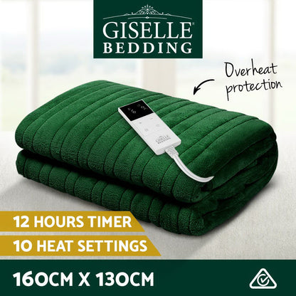 Cozy Comfort | Electric Throw Blanket with Adjustable Heat Settings | Soft Fleece for All-Season Warmth 3