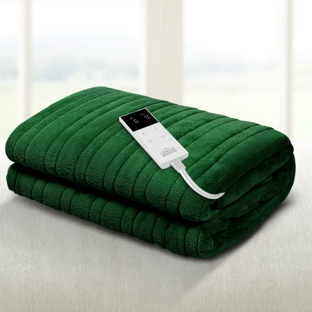 Cozy Comfort | Electric Throw Blanket with Adjustable Heat Settings | Soft Fleece for All-Season Warmth 6