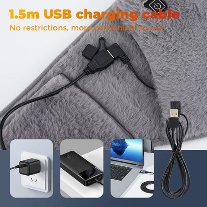 Cozy Comfort | USB Electric Hand & Waist Warmer with Adjustable Temperature | Portable Heating Belt for Year-Round Comfort 6