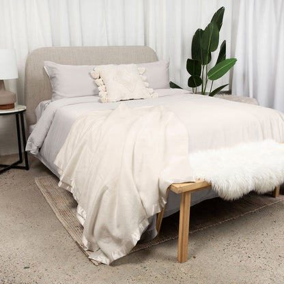 Eden Om | Bamboo Blanket with Temperature Regulation & Soft Comfort | Eco-Friendly Sleep Solution 5