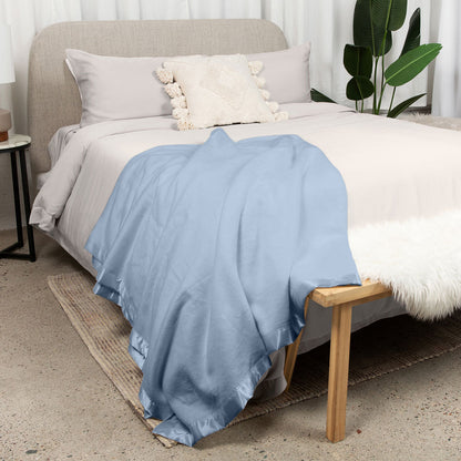 Eden Om | Bamboo Blanket with Temperature Regulation & Soft Comfort | Eco-Friendly Sleep Solution 8