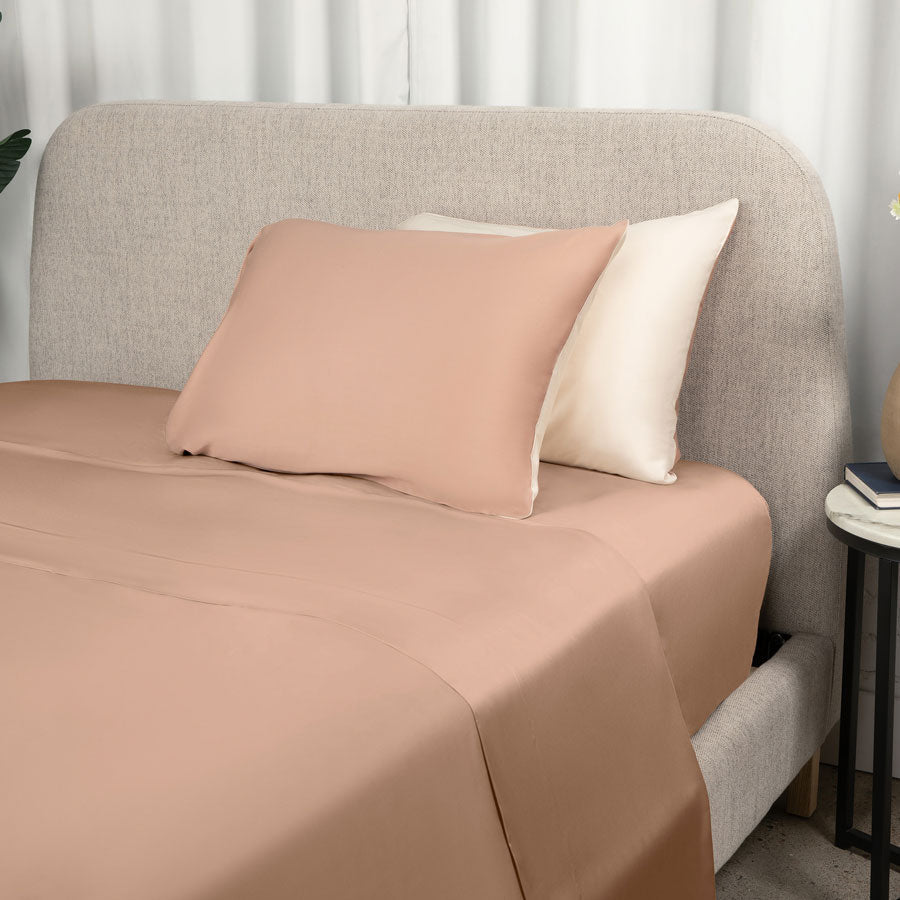 Eden Om | Reversible Bamboo Pillow Cases with Temperature Regulation | Soft & Eco-Friendly for Luxurious Sleep 1