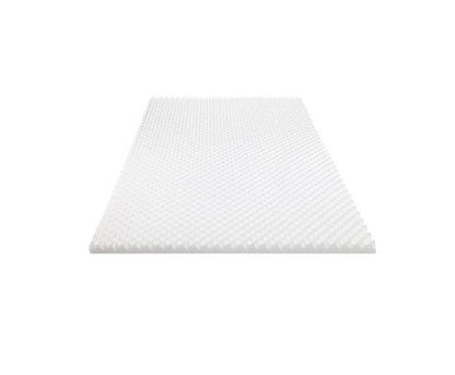 Egg Crate Memory Foam Mattress Topper with 5cm Thickness | Cooling Design for Enhanced Sleep Comfort 0