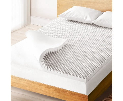 Egg Crate Memory Foam Mattress Topper with 5cm Thickness | Cooling Design for Enhanced Sleep Comfort 5