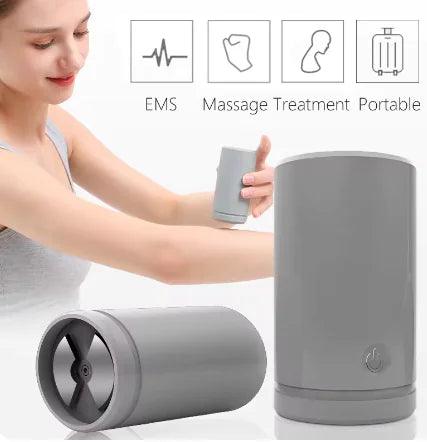Electric Pulse Massage Cupping Device | Vibrating Massager with Deep Tissue Therapy | Compact Design for Full-Body Relaxation 0