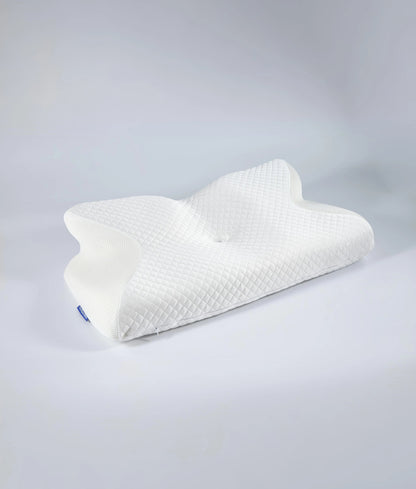 ErgoComfort | Neck Support Pillow with Memory Foam & Ergonomic Design | Ideal for Neck Pain Relief and Travel 7