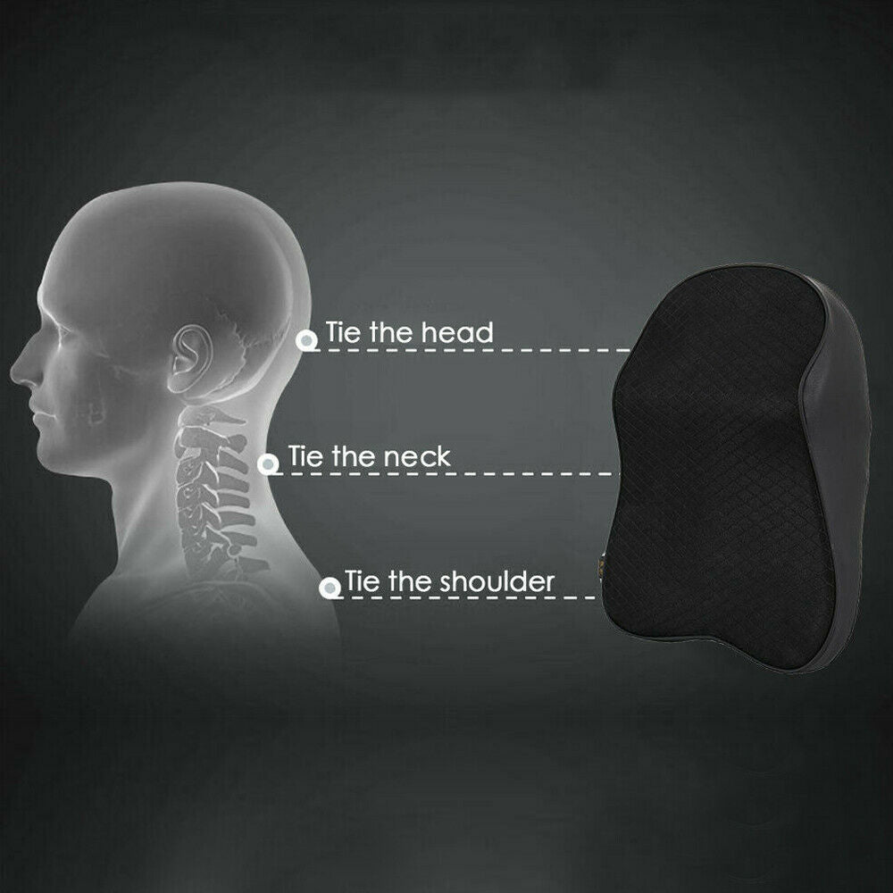 Ergonomic Car Neck Pillow with Memory Foam Support | Stylish Design for Ultimate Driving Comfort 2