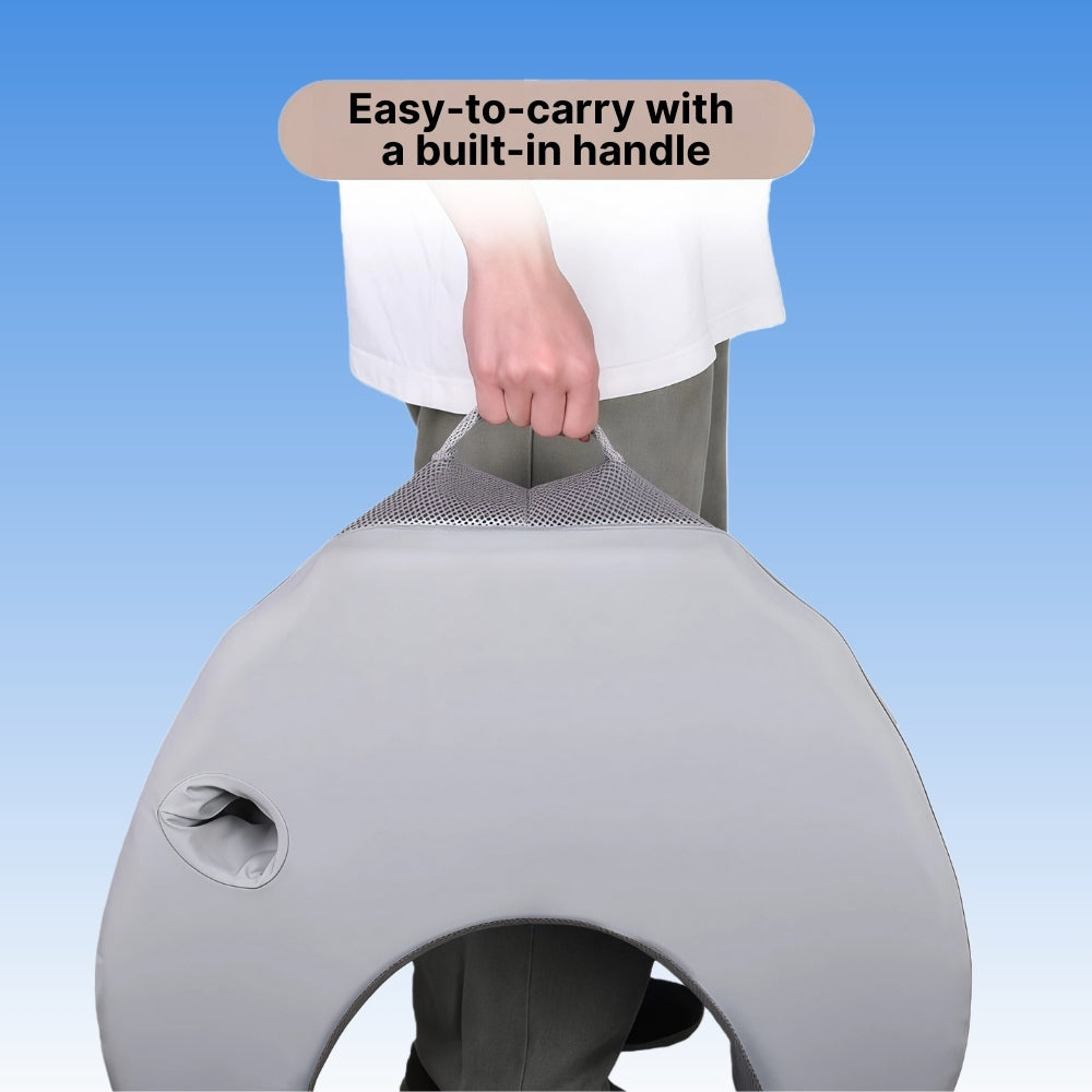 Ergonomic Gaming & Reading Lap Pillow with Armrests | Premium Memory Foam for Ultimate Comfort 4