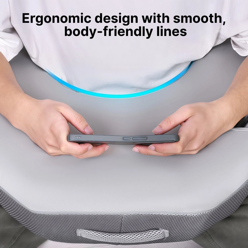 Ergonomic Gaming & Reading Lap Pillow with Armrests | Premium Memory Foam for Ultimate Comfort 6